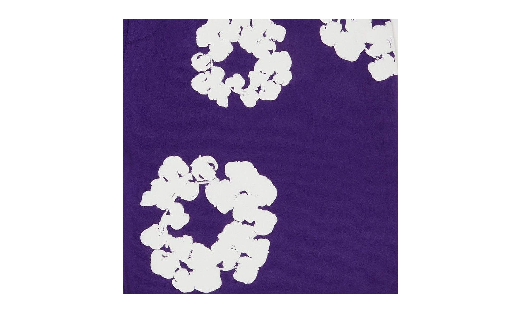 Denim Tears The Cotton Wreath Shorts Purple