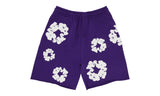 Denim Tears The Cotton Wreath Shorts Purple