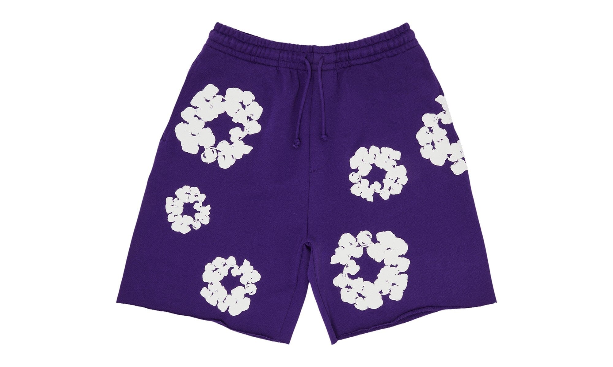 Denim Tears The Cotton Wreath Shorts Purple