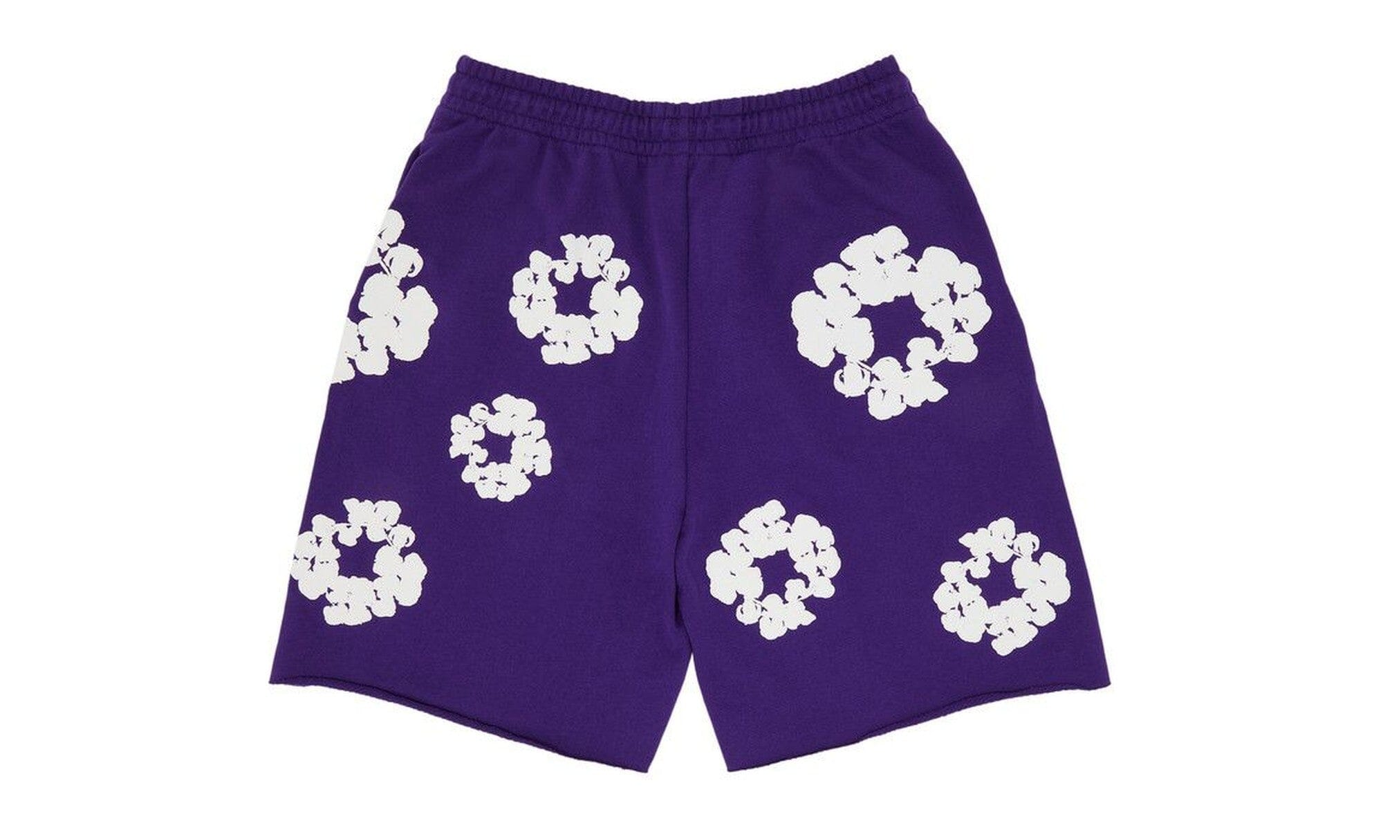 Denim Tears The Cotton Wreath Shorts Purple