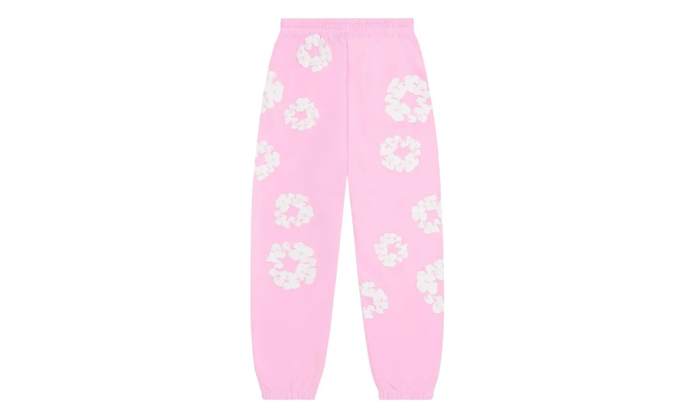 Denim Tears The Cotton Wreath Sweatpants Powder Pink - DT-DTTCWSPP-MULTI