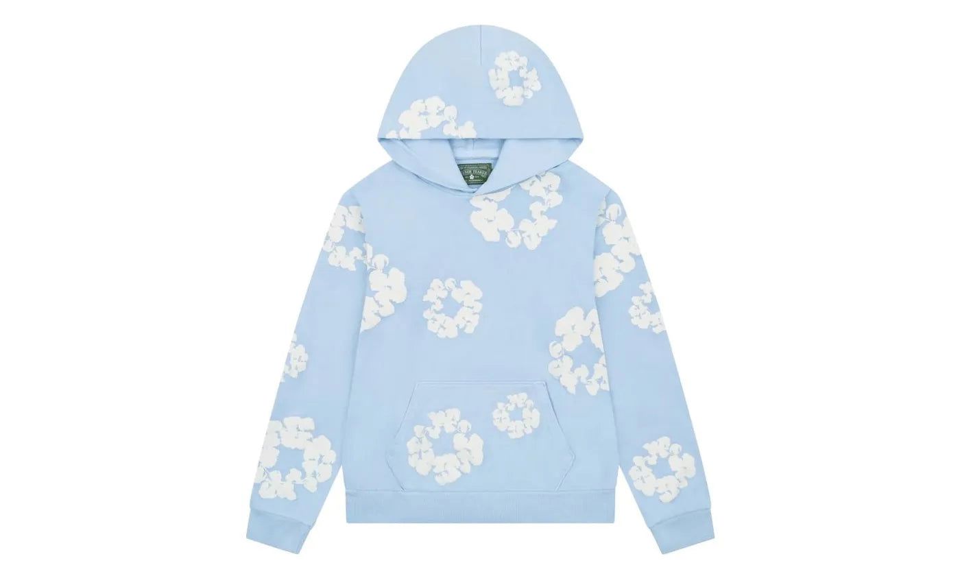 Denim Tears The Cotton Wreath Sweatshirt Powder Blue - DT-DTTCWS-POWDERBLUE