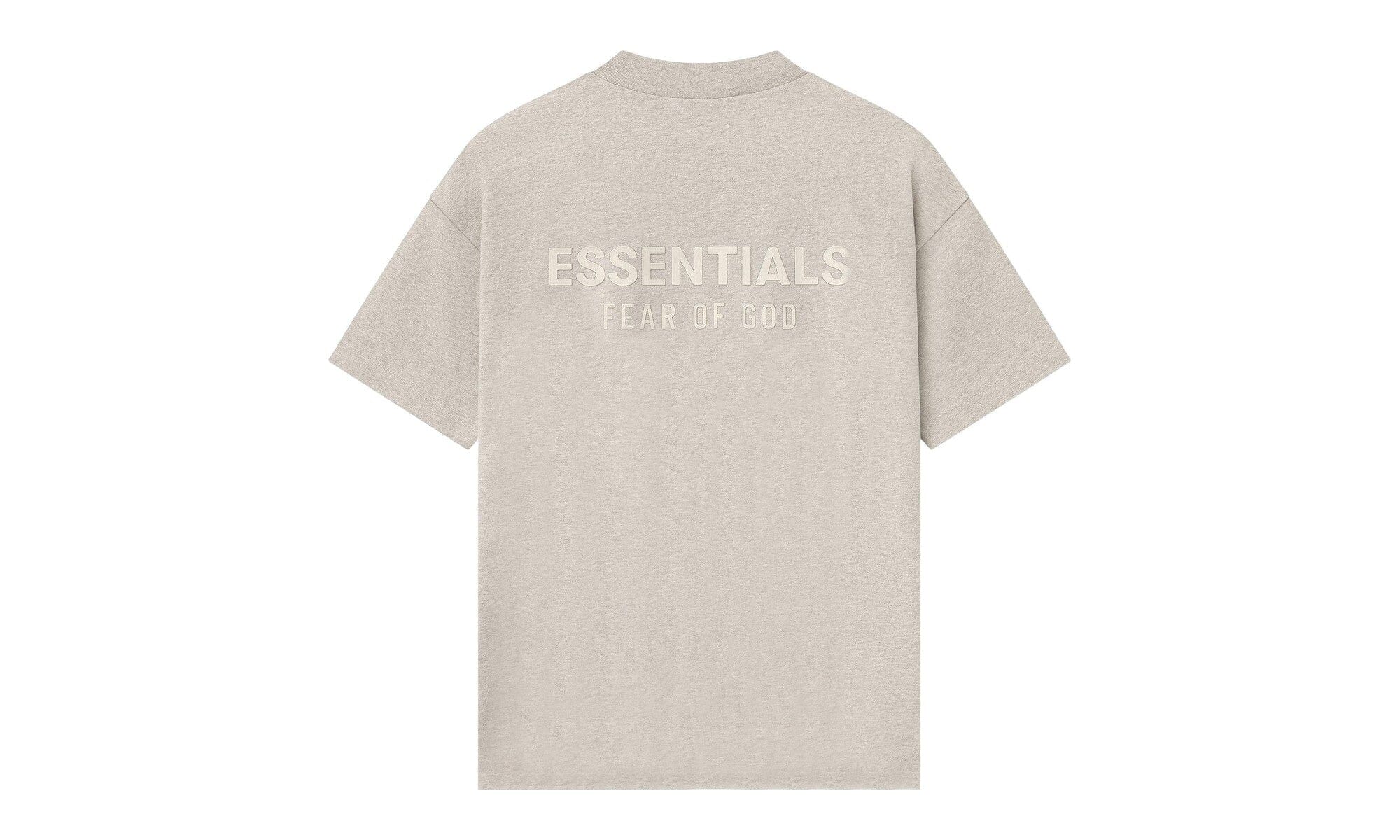 Fear of God Essentials Classic Short Sleeve Tee Heather Stone – Ansicht 5