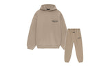 Fear of God Essentials Fleece Desert Sand — Set (Hoodie & Sweatpants)
