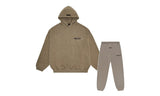 Fear of God Essentials Fleece Heather Grey — Set (Hoodie & Sweatpants)