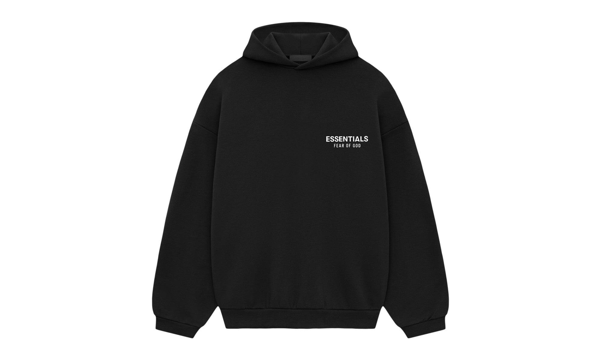 Fear of God Essentials Fleece Hoodie Black