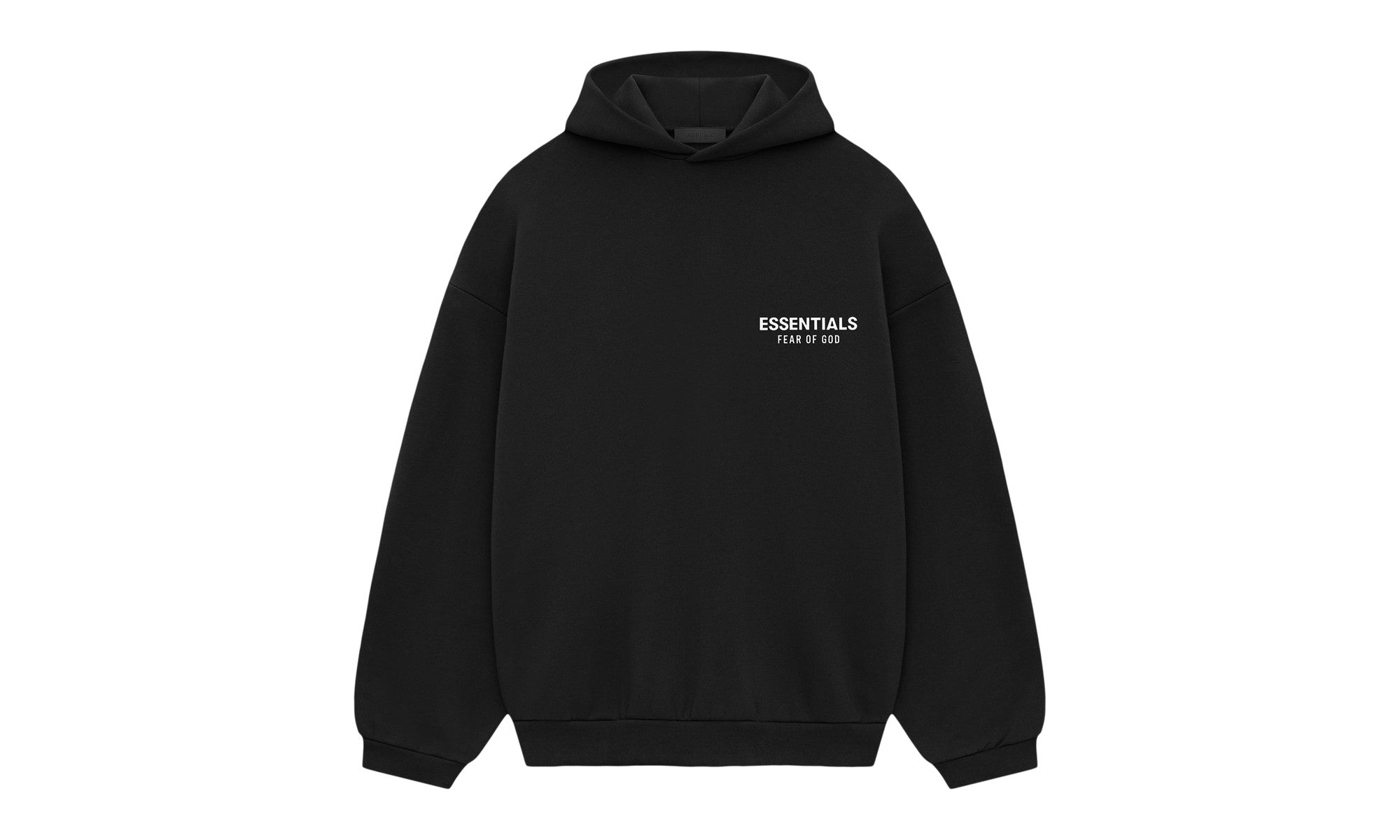 Fear of God Essentials Fleece Hoodie Black – Ansicht 2