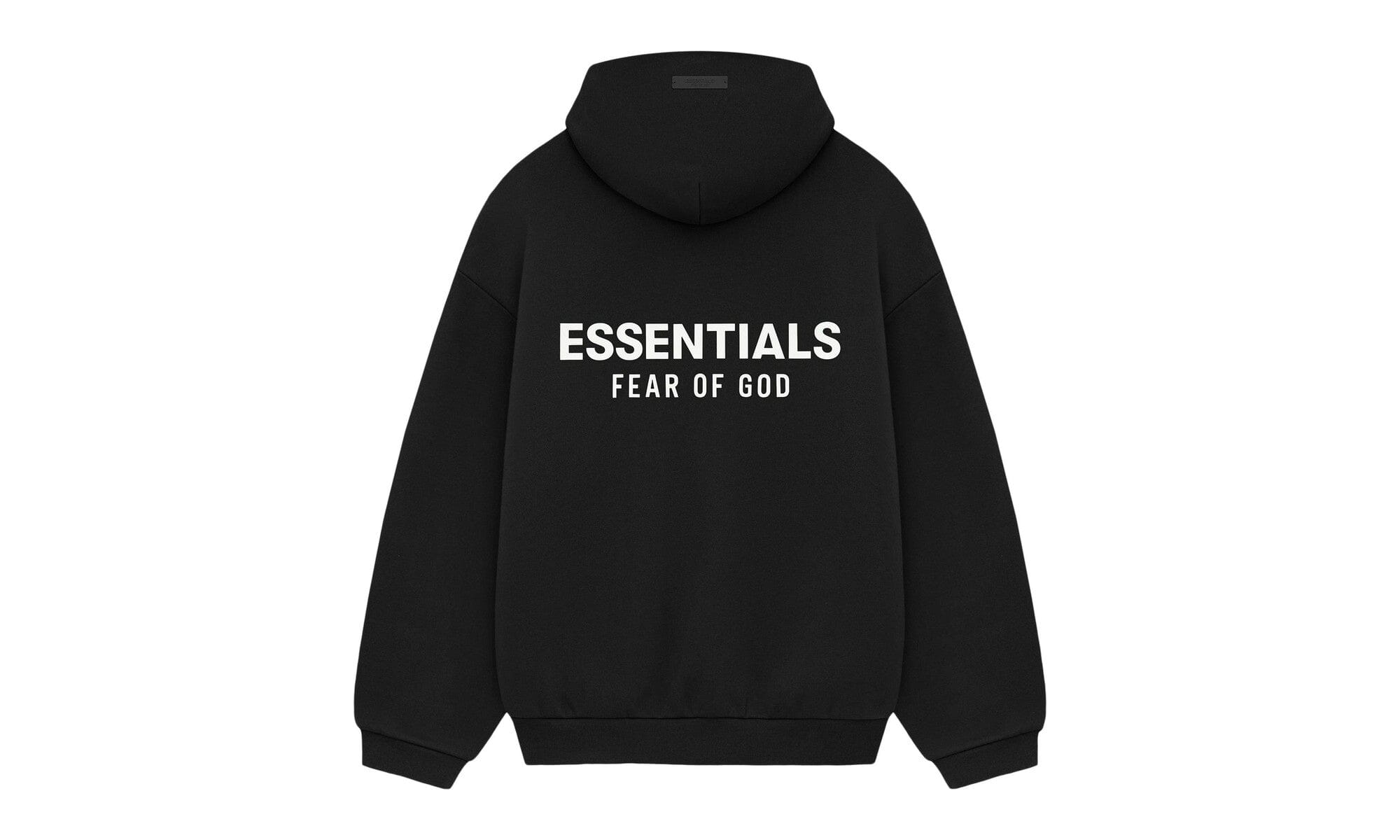 Fear of God Essentials Fleece Hoodie Black – Ansicht 3
