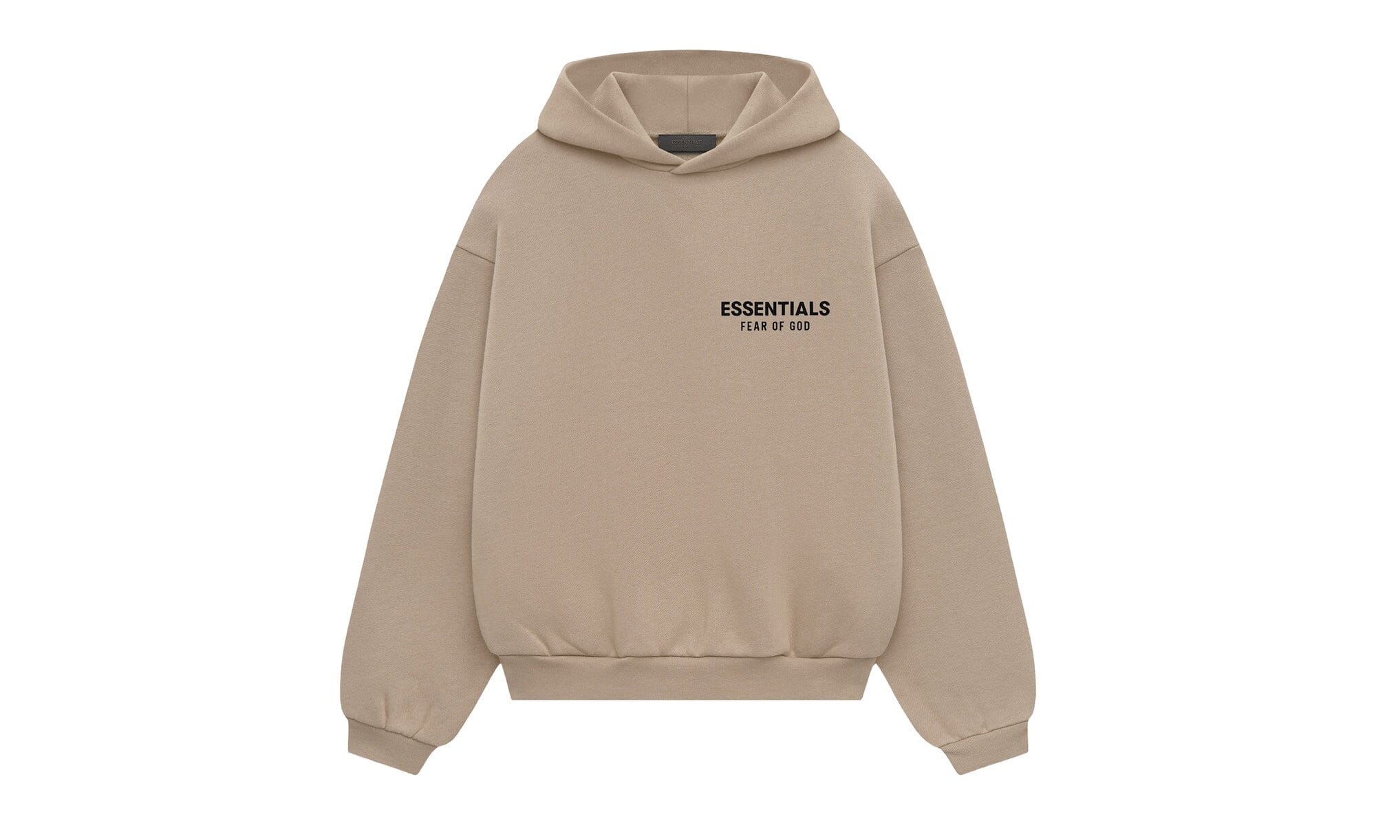 Fear of God Essentials Fleece Hoodie Desert Sand – Ansicht 2
