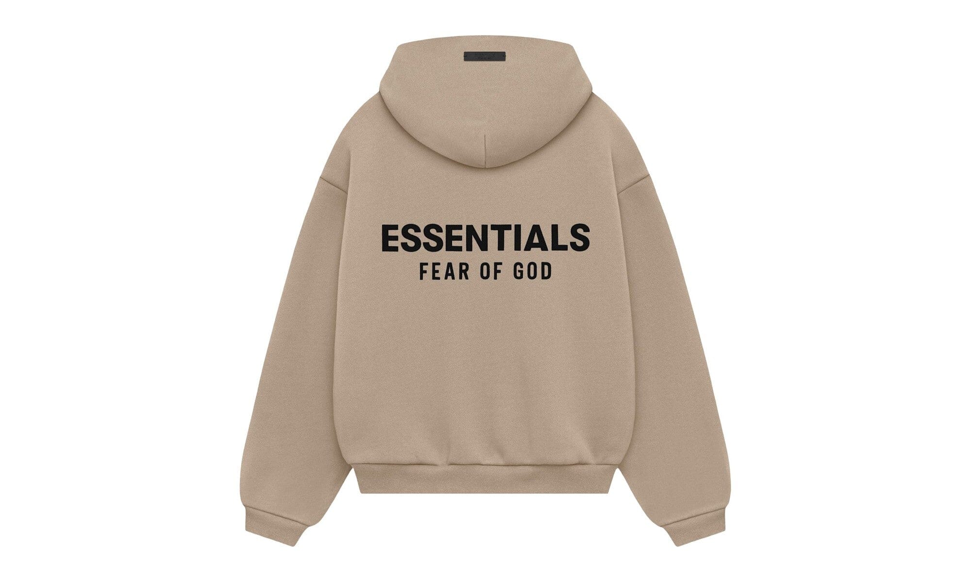 Fear of God Essentials Fleece Hoodie Desert Sand – Ansicht 3