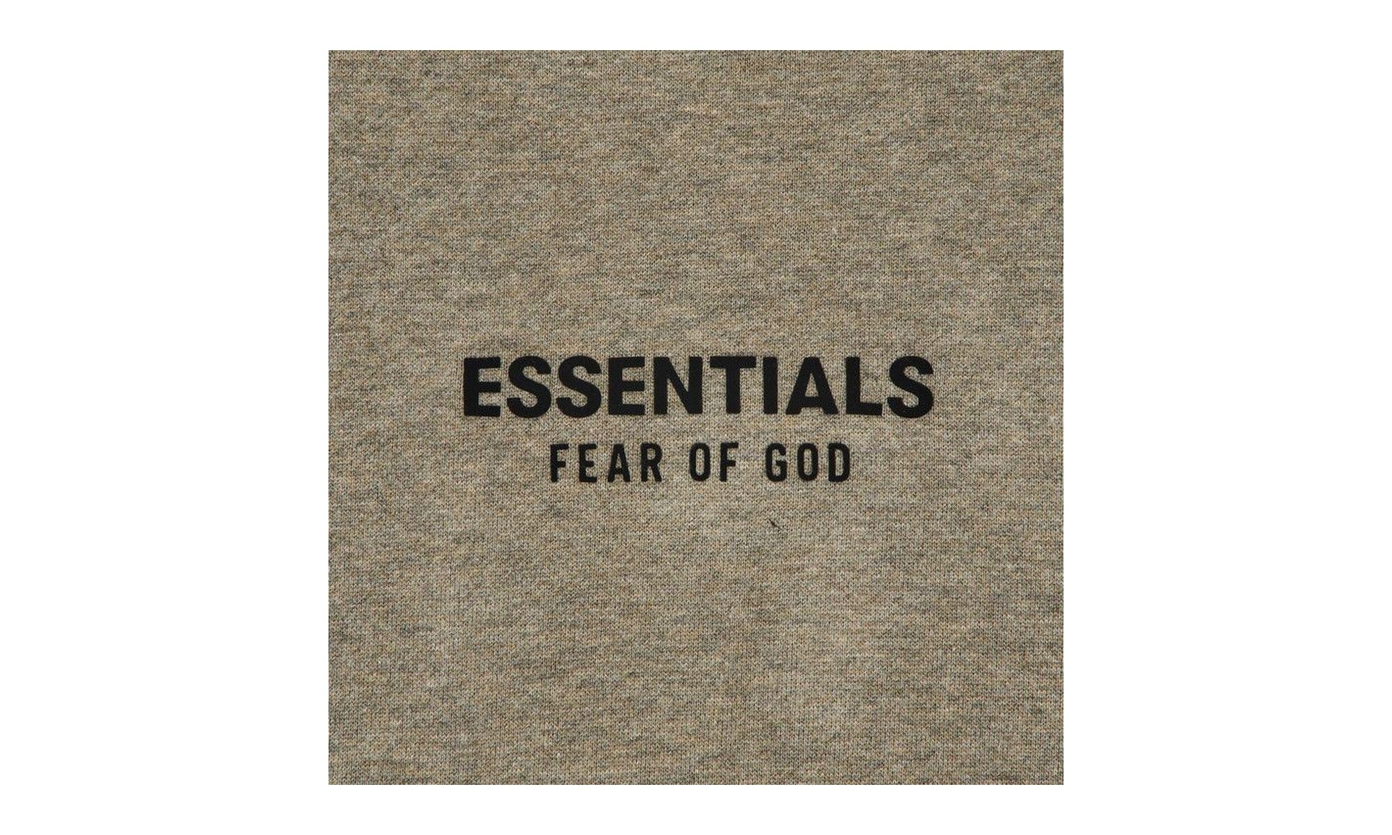 Fear of God Essentials Fleece Hoodie II Heather Grey