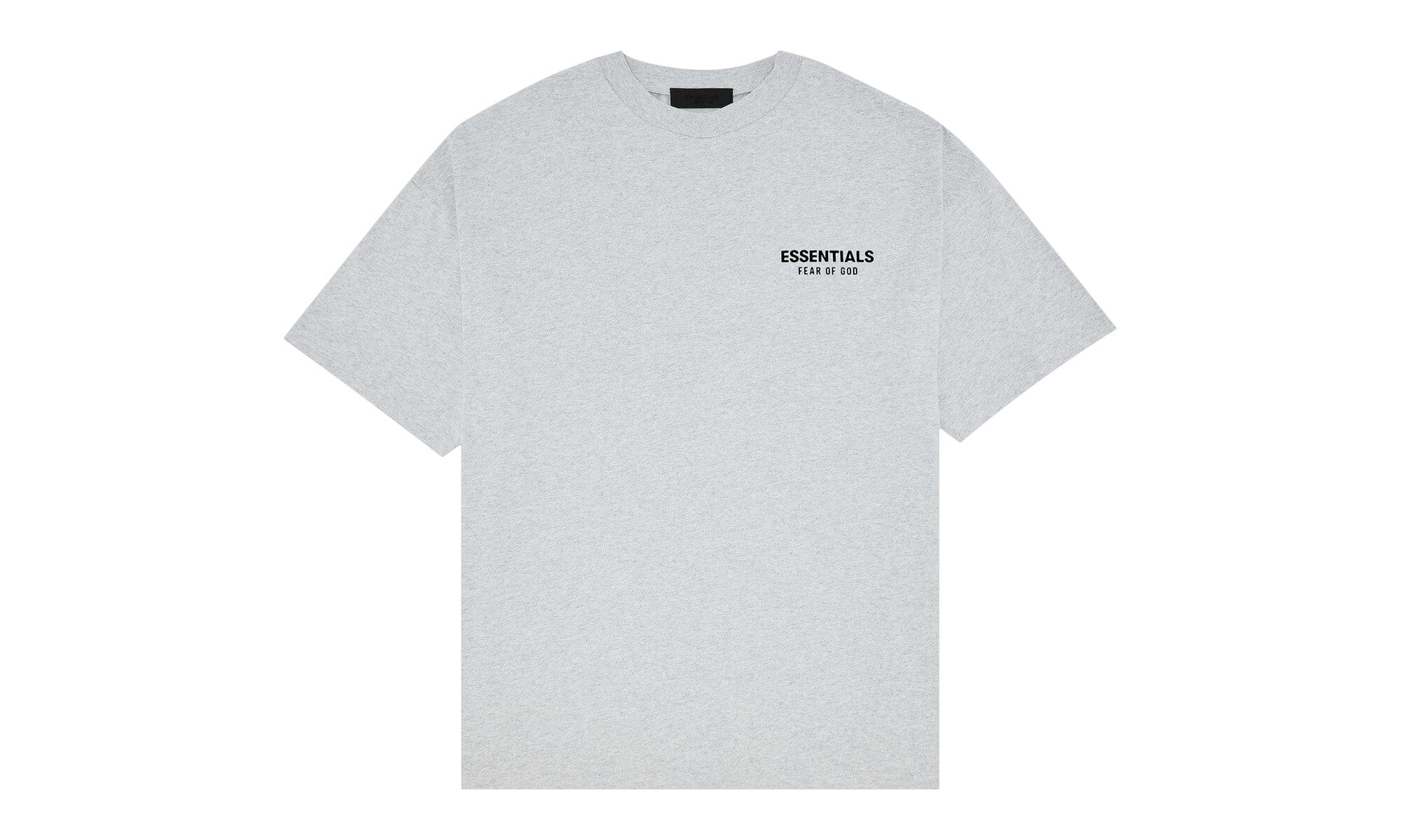 Fear of God Essentials Jersey Crewneck T-Shirt Light Heather Gray – Ansicht 3