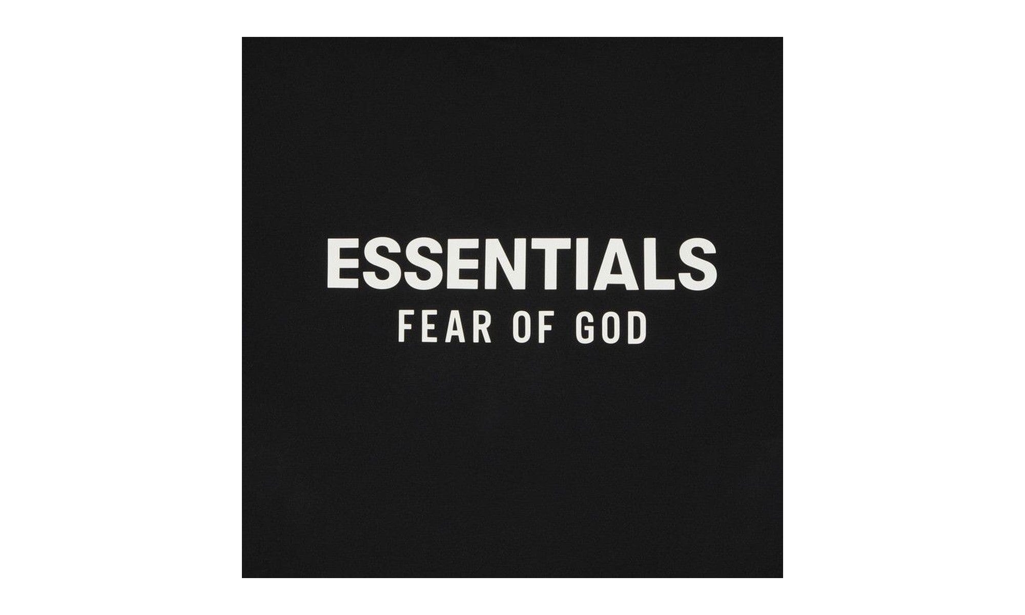 Fear of God Essentials Jersey Crewneck Tee Black