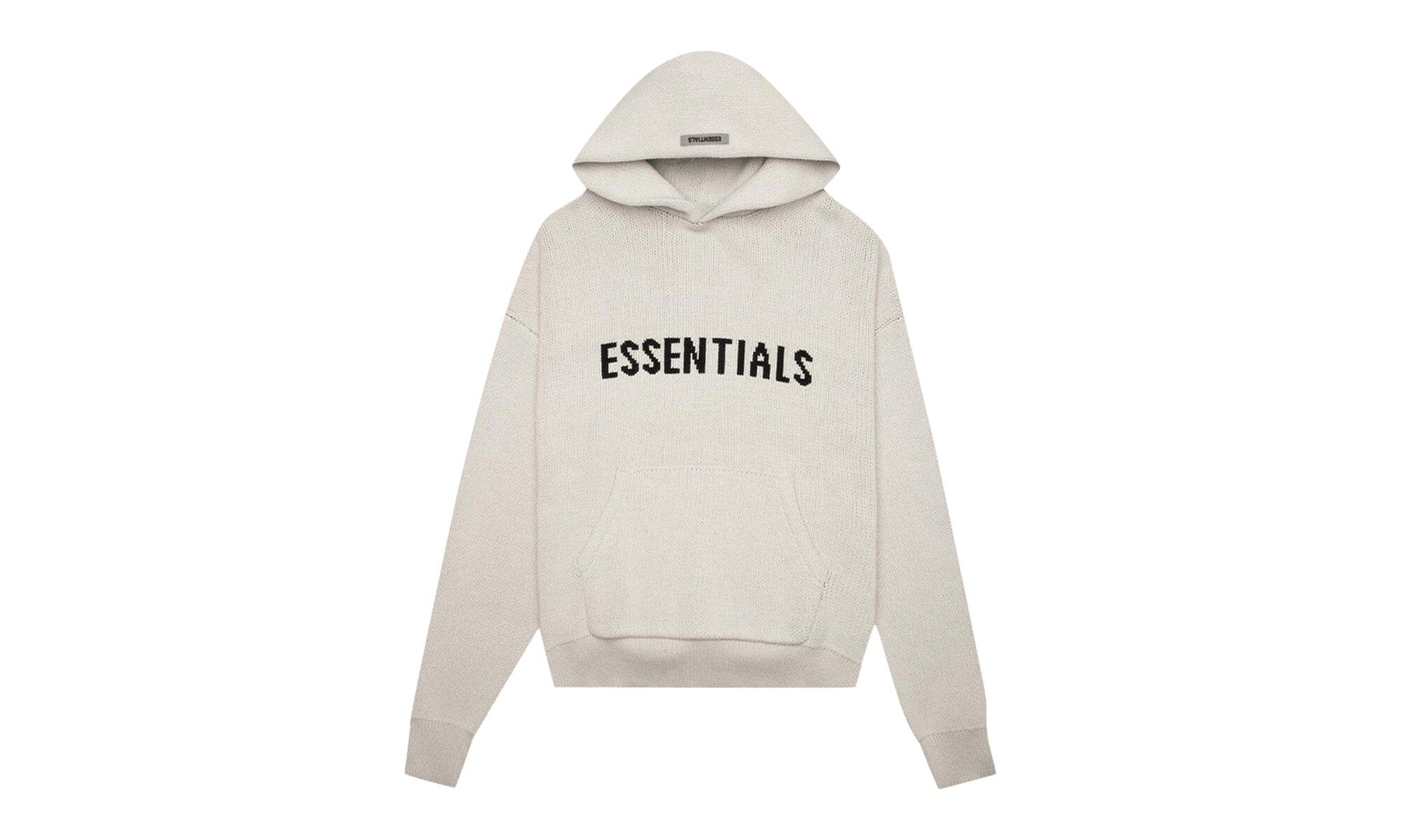 Fear of God Essentials Knit Hoodie Oatmeal