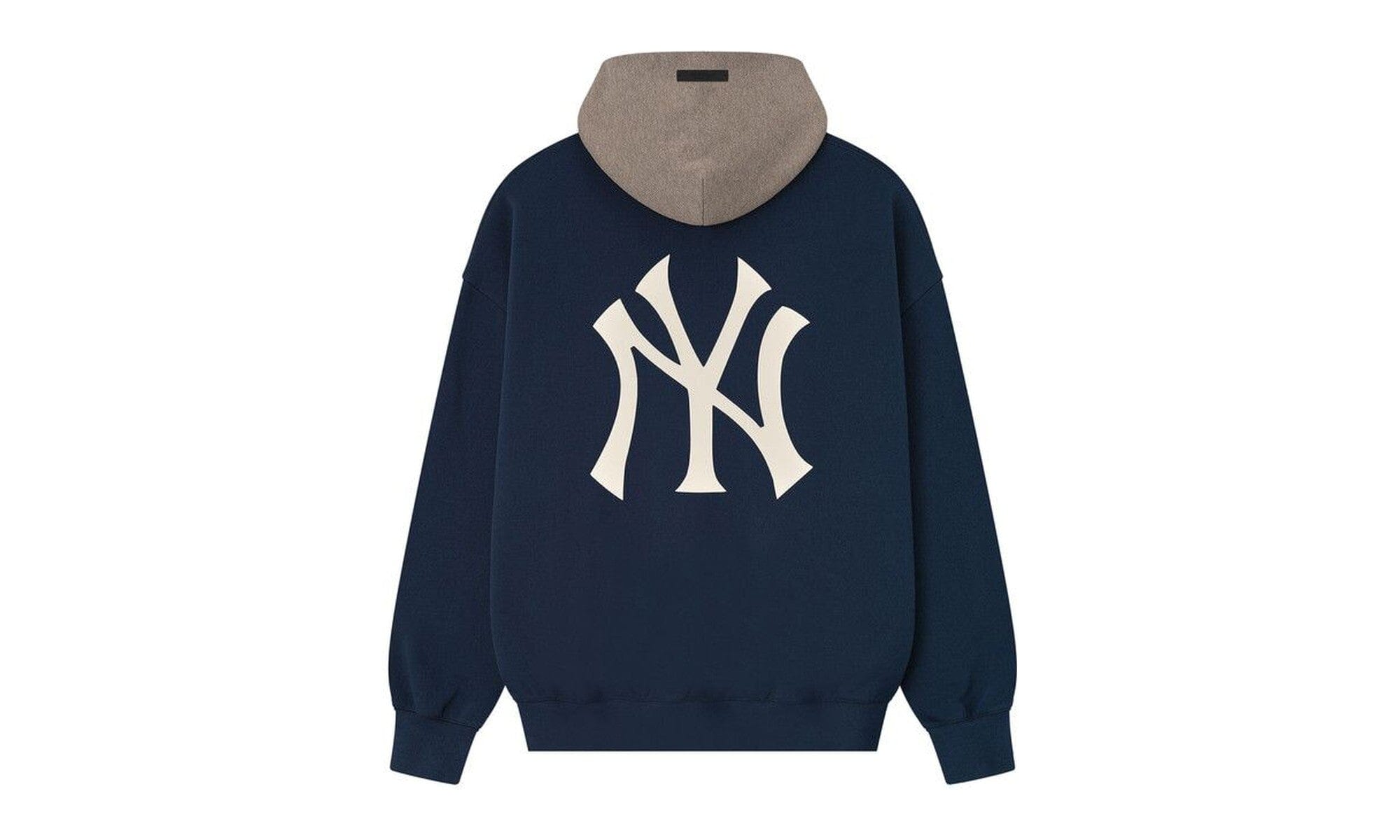 Fear of God Essentials Yankees Sport Hoodie Midnight Navy/Homstead Heather