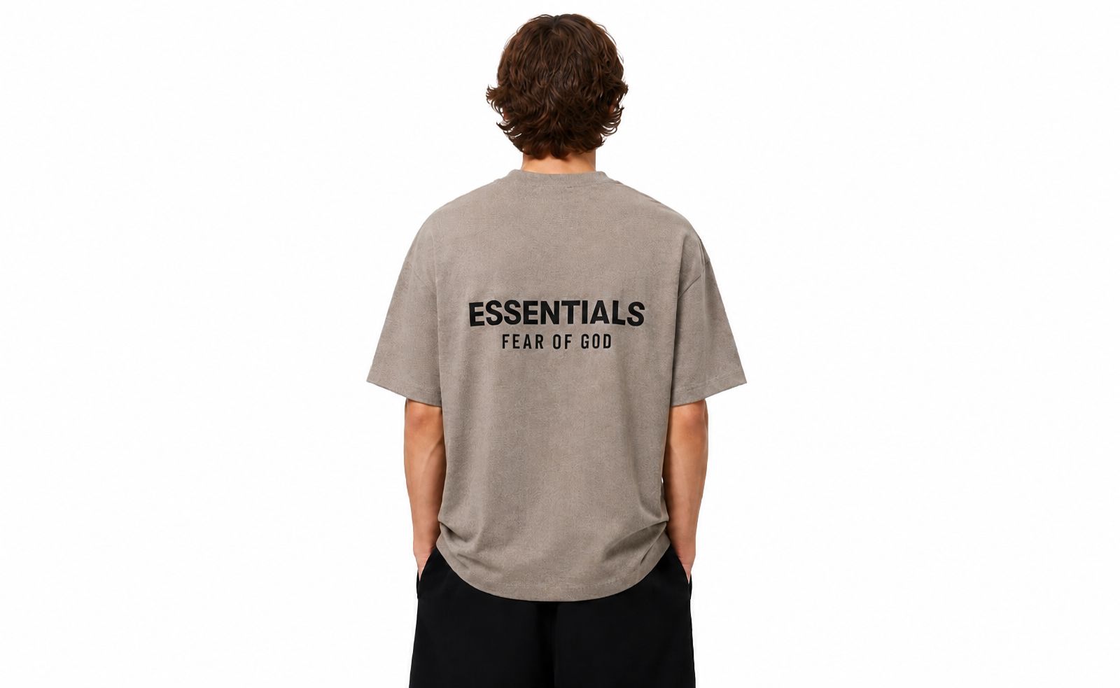 Fear Of God Fear of God Essentials Classic Short Sleeve Tee (FW25) Homestead Heather apparels Fear Of God 