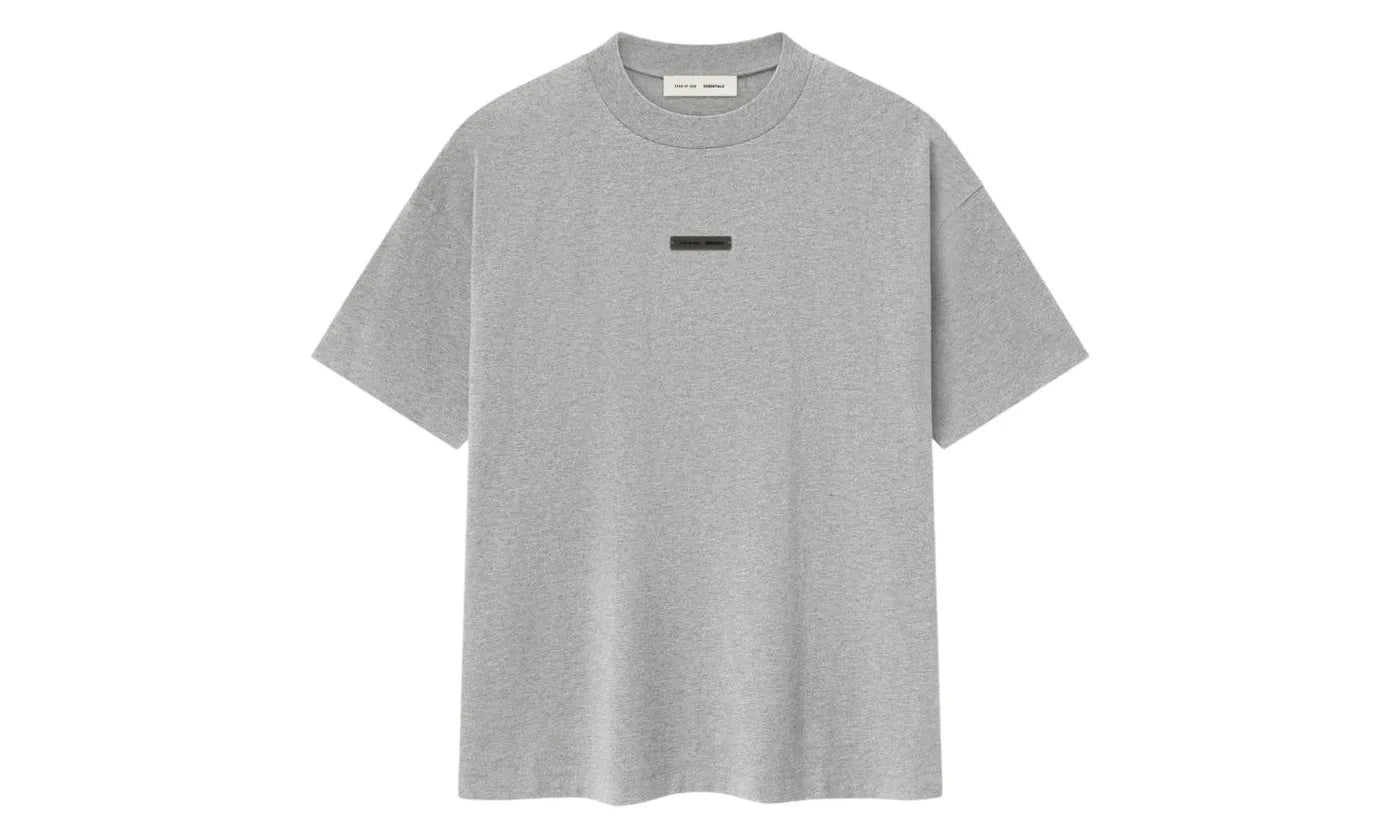 Fear of God Essentials Classic Tee Concrete Heather - 125SP254195F