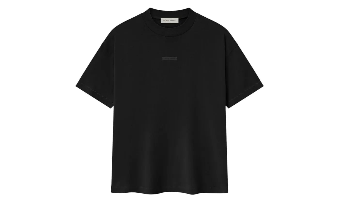 Fear of God Essentials Classic Tee Jet Black - 125SP254190F