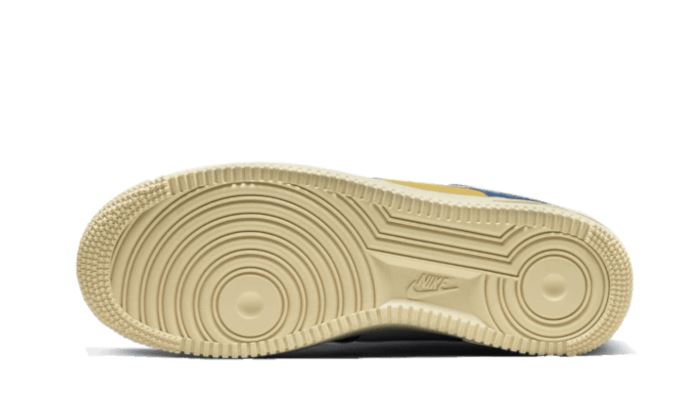 Nike Air Force 1 Low SP Undefeated 5 On It Blue Yellow Croc – limitierter Sneaker bei Shade Studios