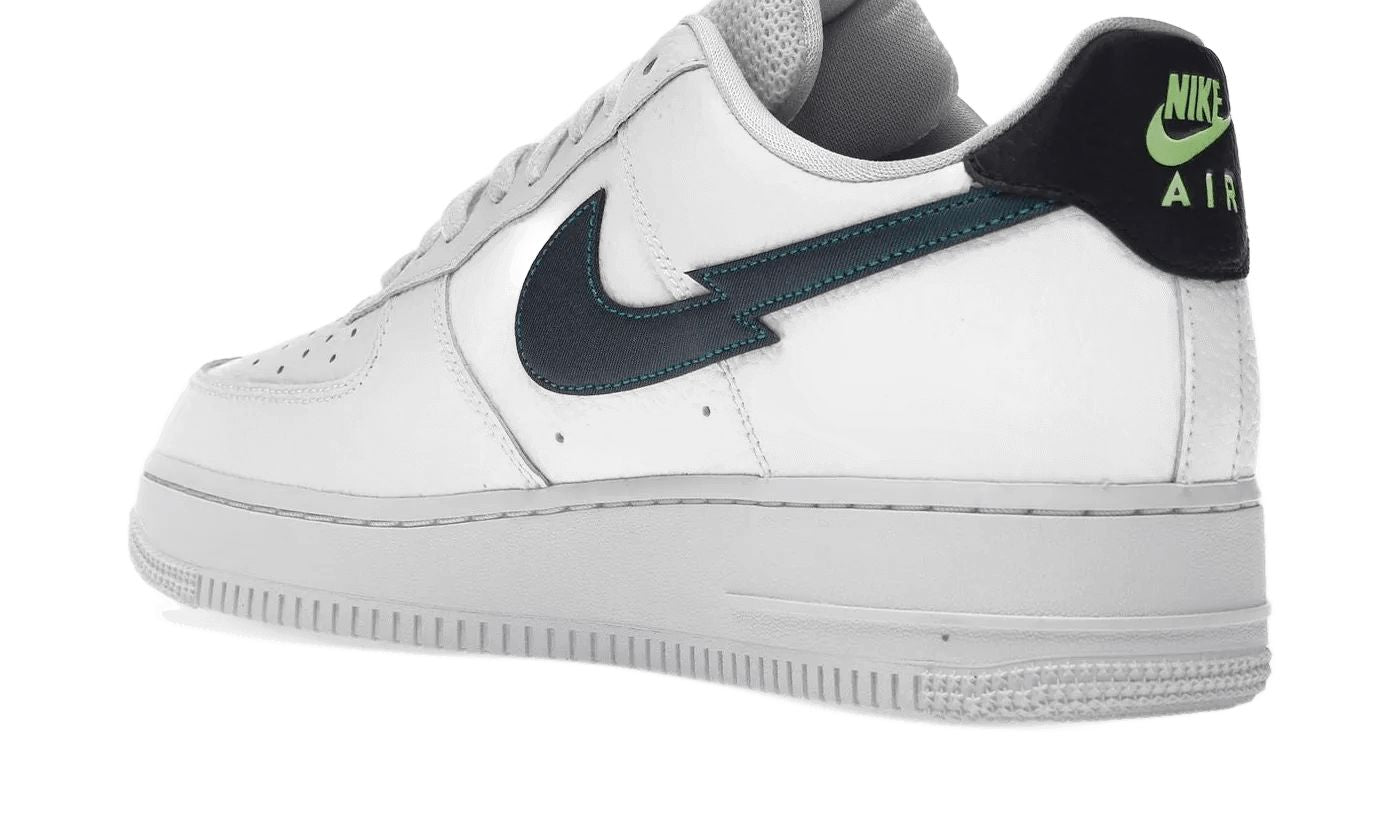 Nike Air Force 1 Low Split Swoosh White Aquamarine – limitierter Sneaker bei Shade Studios