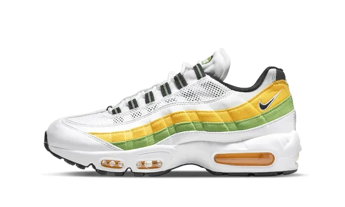 Nike Air Max 95 Essential White Green Apple Tour Yellow – limitierter Sneaker bei Shade Studios