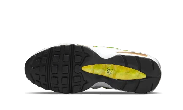Nike Air Max 95 Essential White Green Apple Tour Yellow – limitierter Sneaker bei Shade Studios