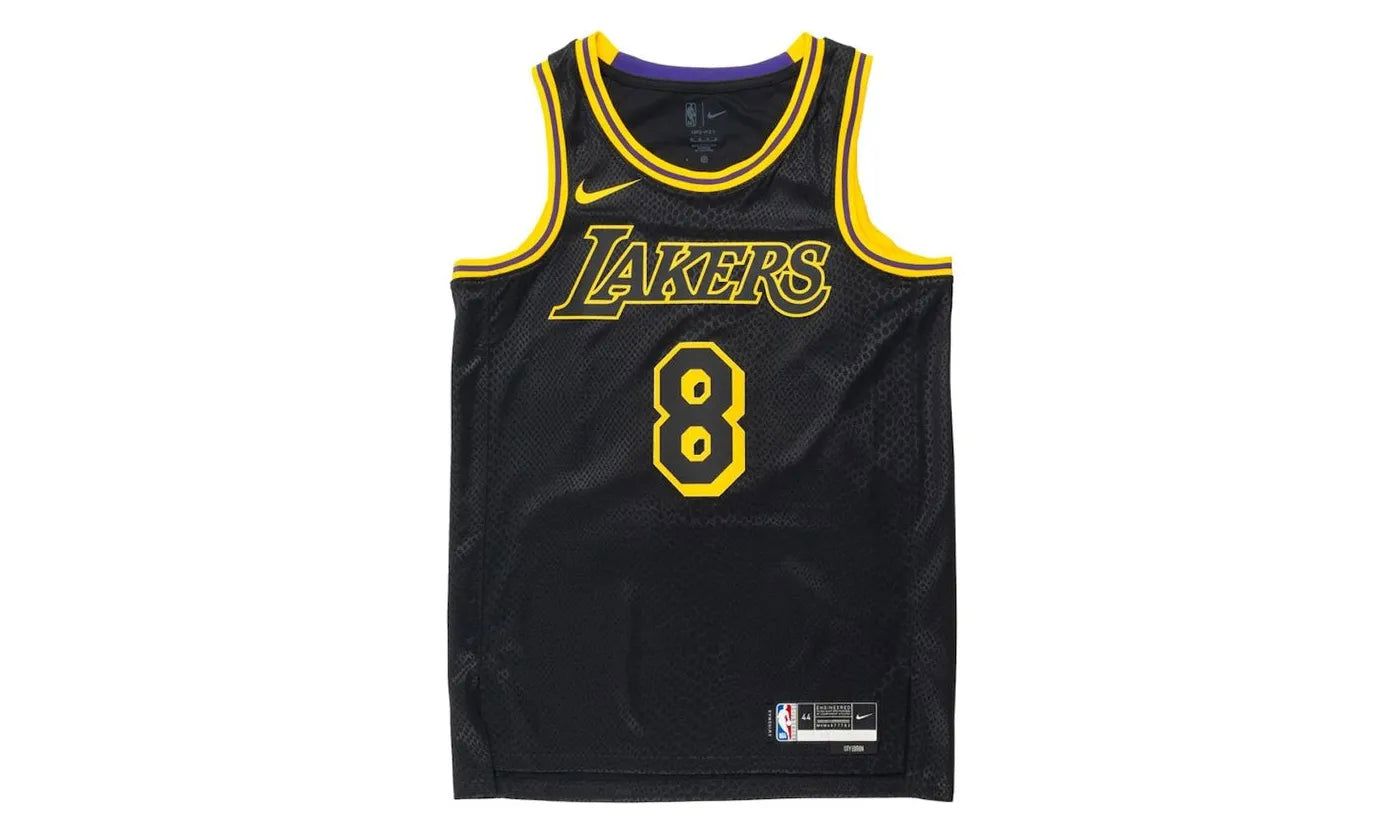 Nike Kobe Mamba Mentality Los Angeles Lakers City Edition Swingman Jersey (FW23) Black - FN7297-010