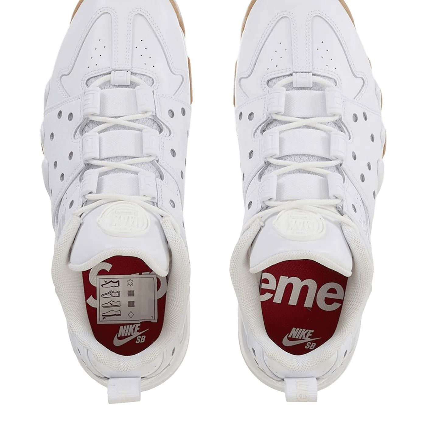 Nike SB Air Max 2 CB '94 Low Supreme White Gum