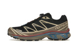 Salomon XT-6 Black Cow Hide
