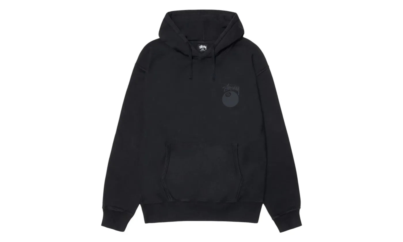 Stussy 8 Ball Pigment Dyed Hoodie Black – limitierter Sneaker bei Shade Studios