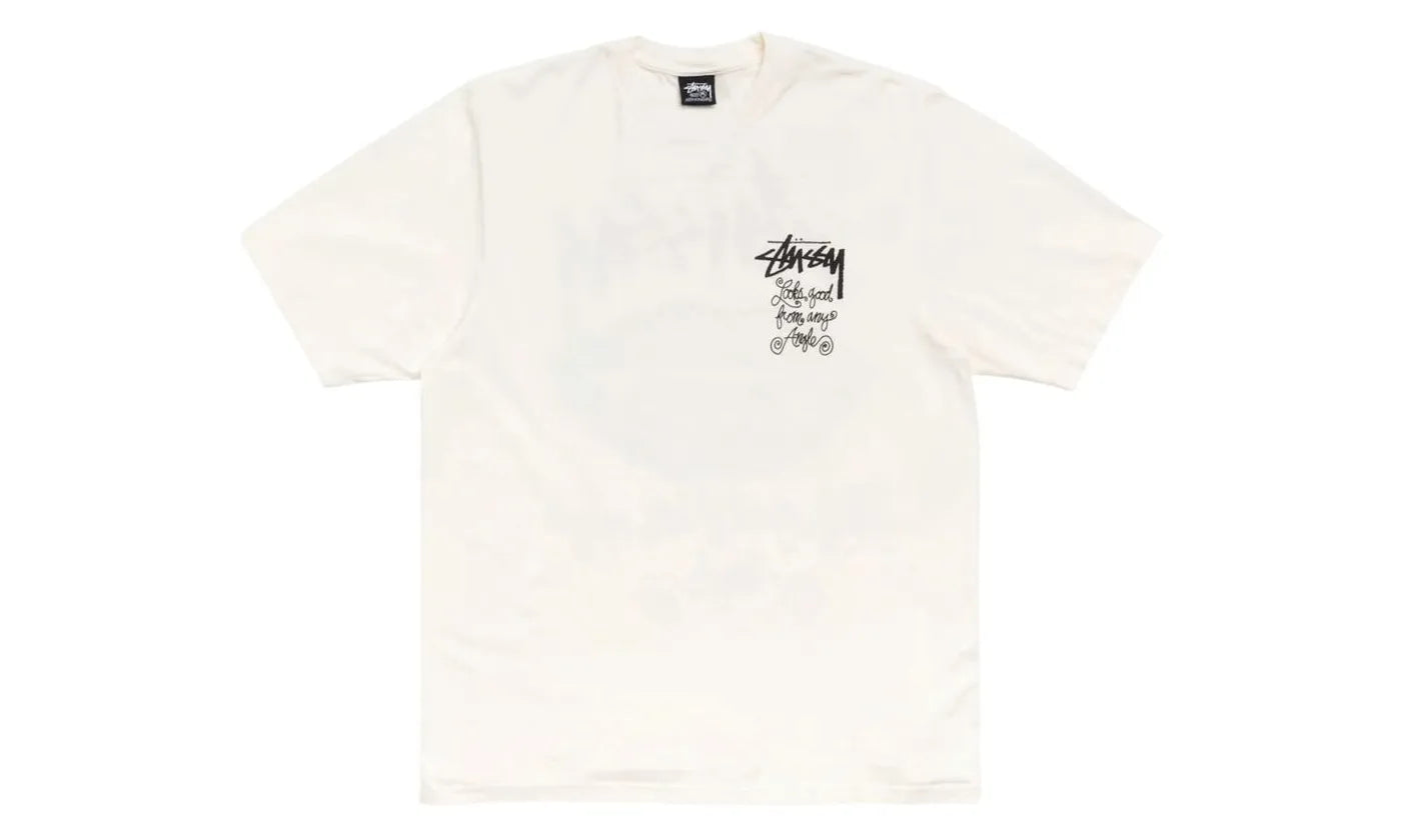 Stussy Any Angle Pigment Dyed Tee Natural - 1905196-NATL