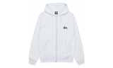 Stussy Basic Stussy Zip Hoodie Ash Heather