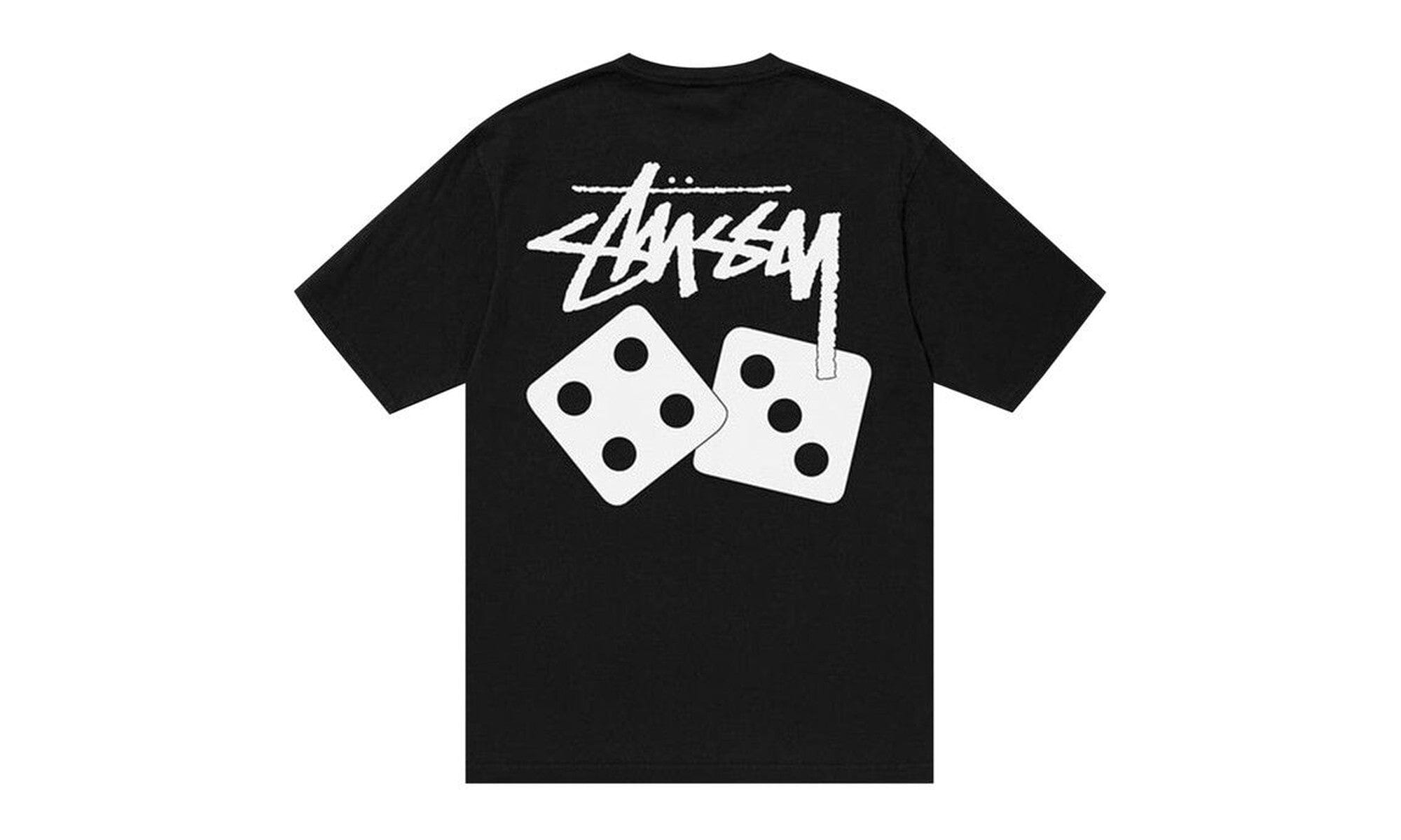 Stussy Dice Pigment Dyed Tee Black