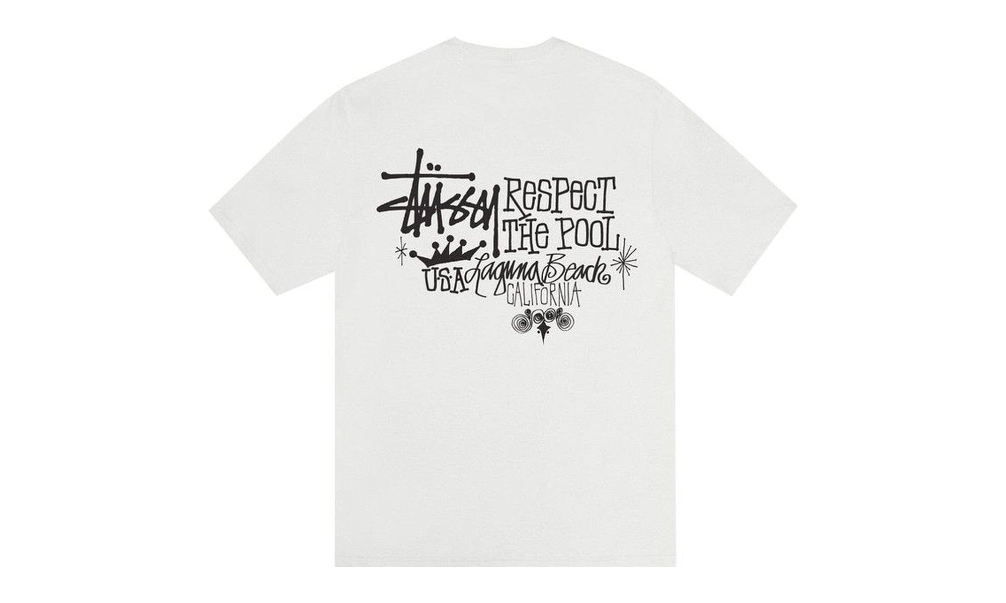 Stussy Respect The Pool Tee Pigment Dyed Natural