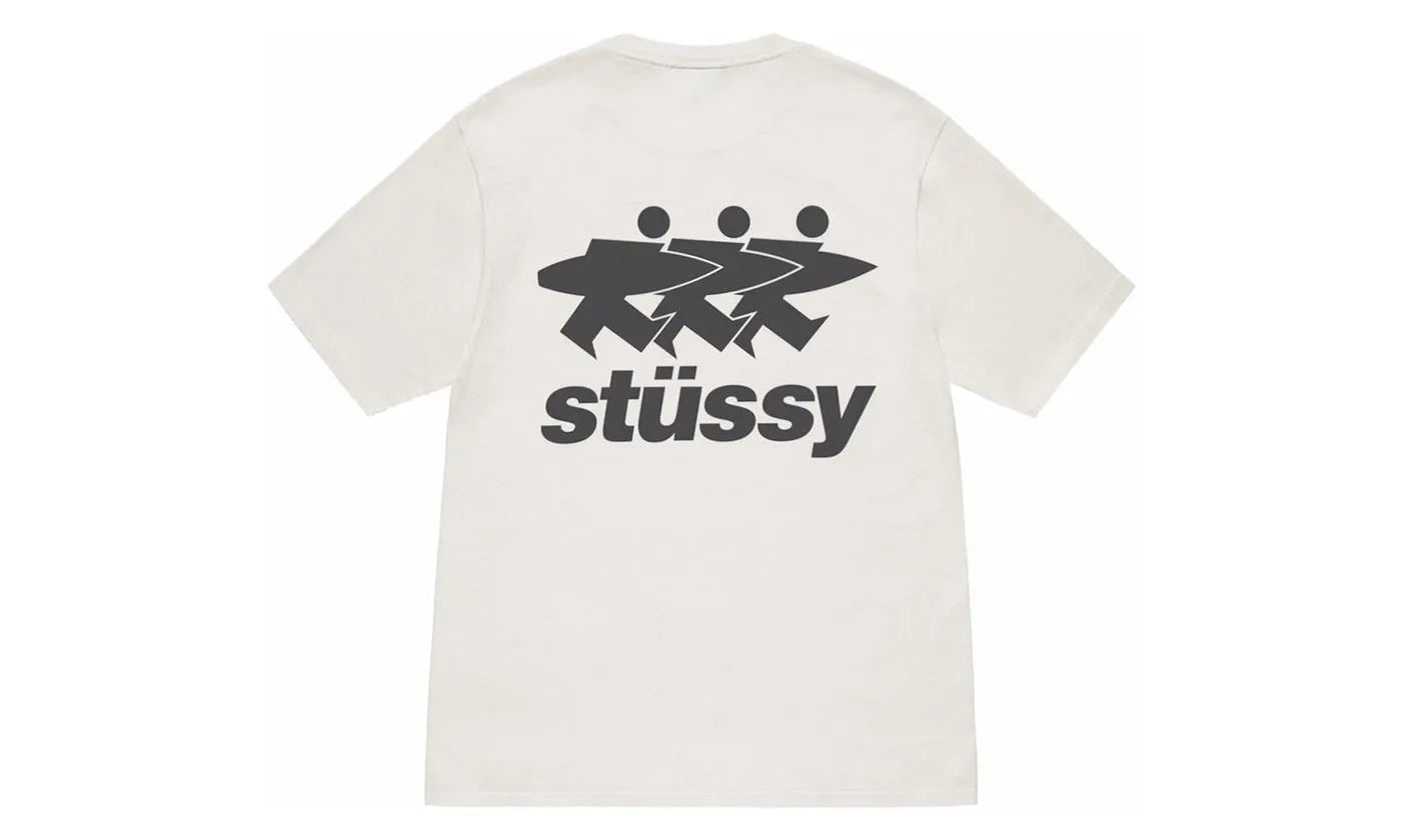 Stussy Surfwalk Pigment Dyed Tee Natural – limitierter Sneaker bei Shade Studios