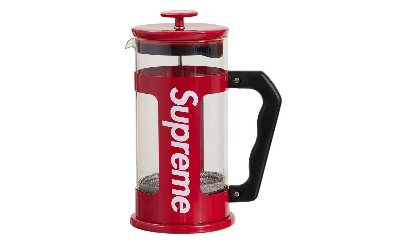 Supreme Bialetti 8 Cup French Press Red