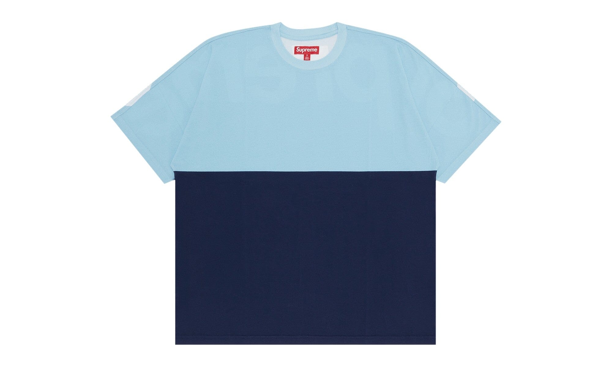 Supreme Split Short-Sleeve Top Blue