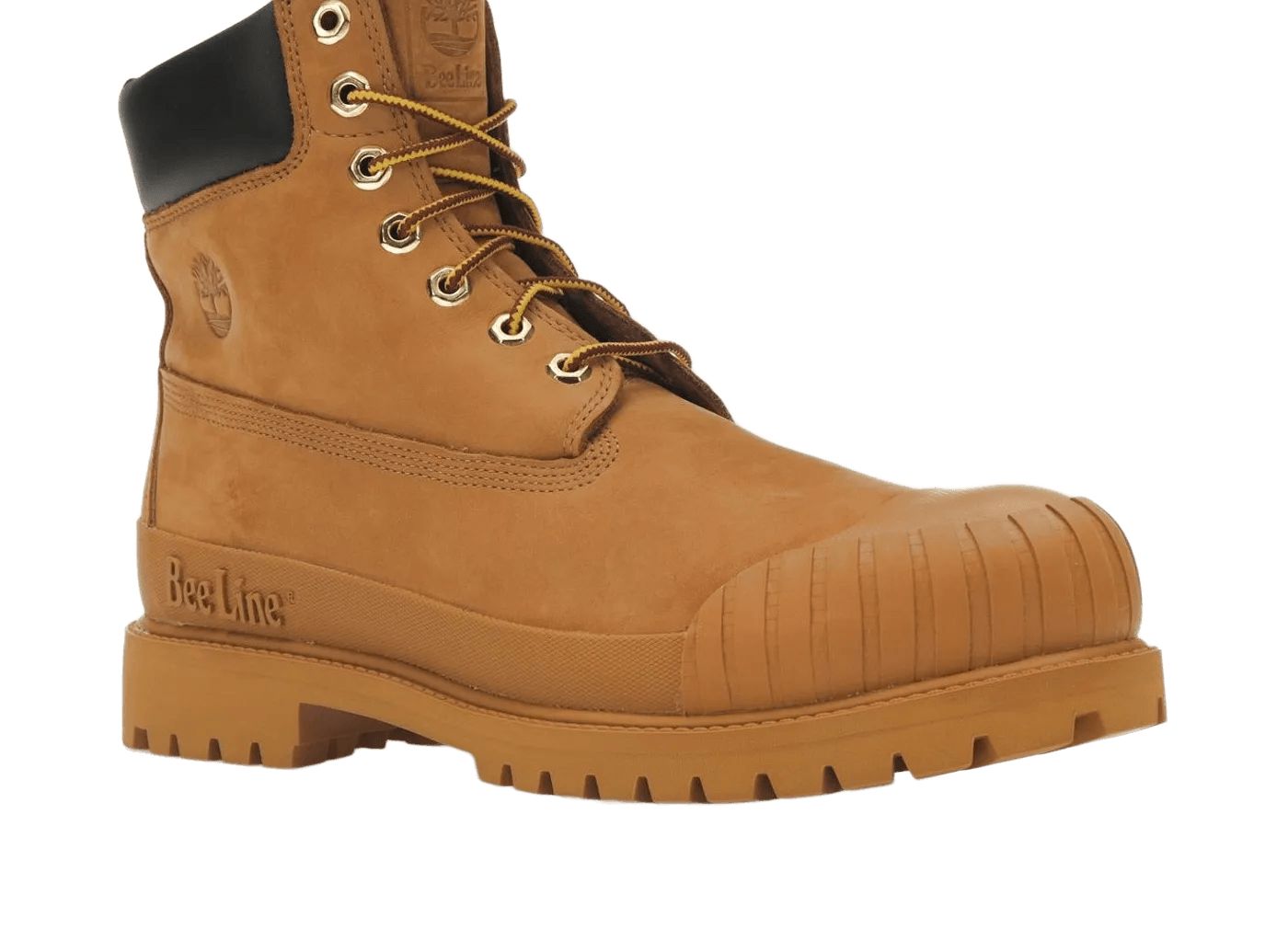 Timberland 6" Boot Premium Bee Line Rubber Toe WP Wheat Nubuck