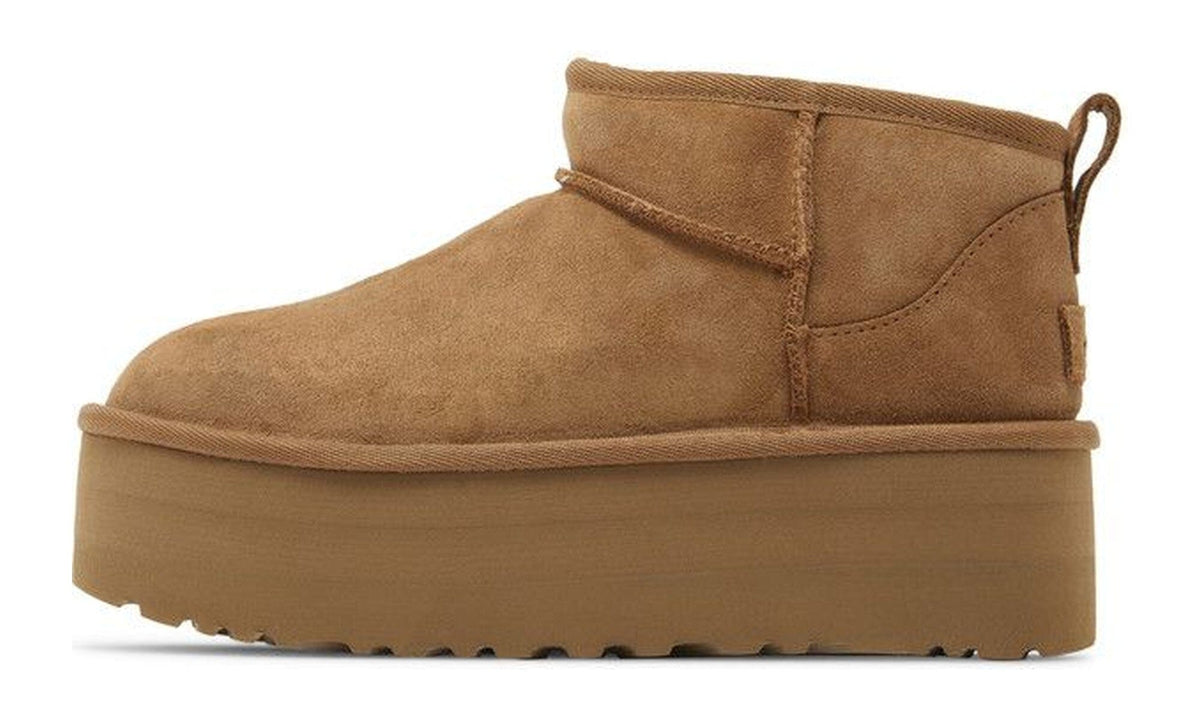 UGG Wmns Classic Ultra Mini Platform Boot Chestnut