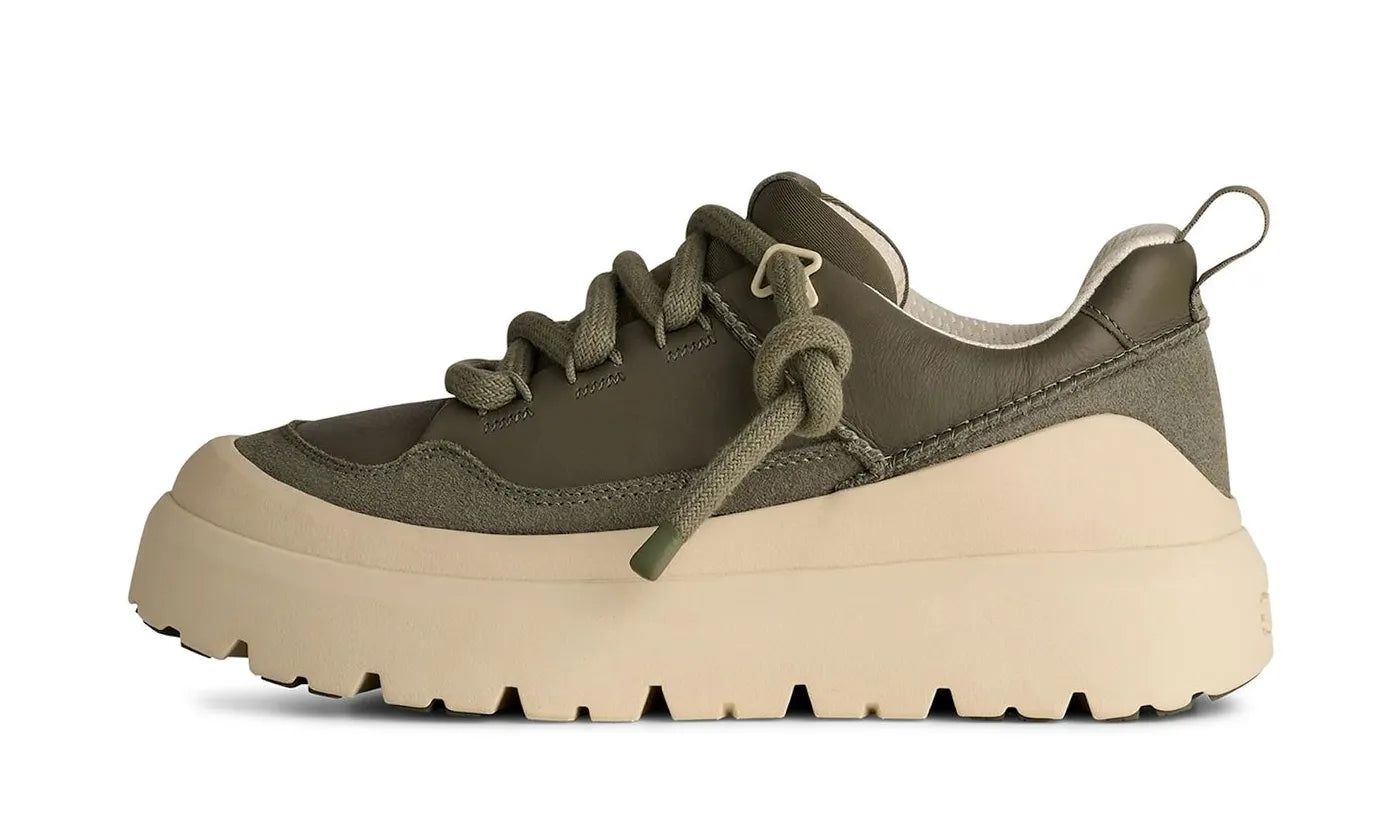 UGG Heritage Utility Sneaker Moss Green Buffed